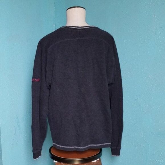 VINTAGE Knit Sweater PLG Co Plugg 357 Black Men's Medium MAN'S - Picture 2 of 6